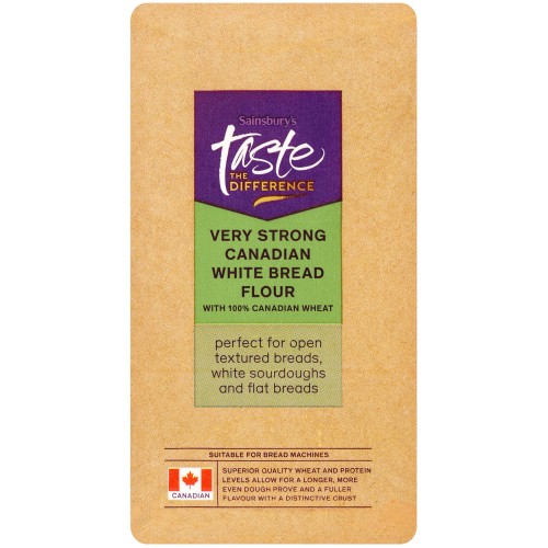 Sainsbury's Very Strong Canadian Bread Flour Taste the Difference (1kg)