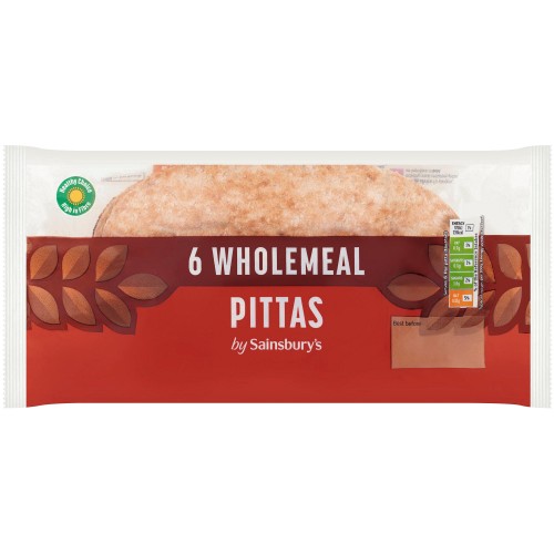 Sainsbury's Wholemeal Pittas (6)