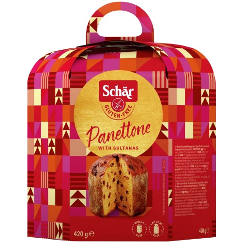 Schar Gluten Free Panettone With Raisins (420g)