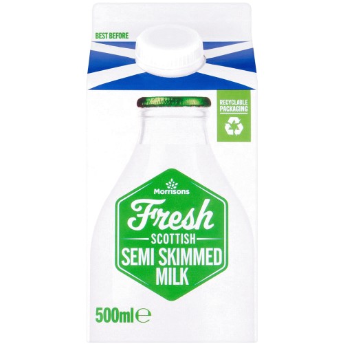 Scottish Semi Skimmed Milk