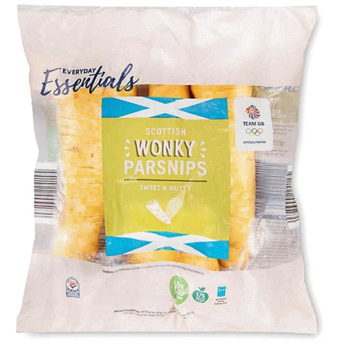 Scottish Wonky Parsnips