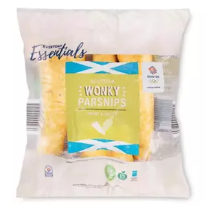 Scottish Wonky Parsnips