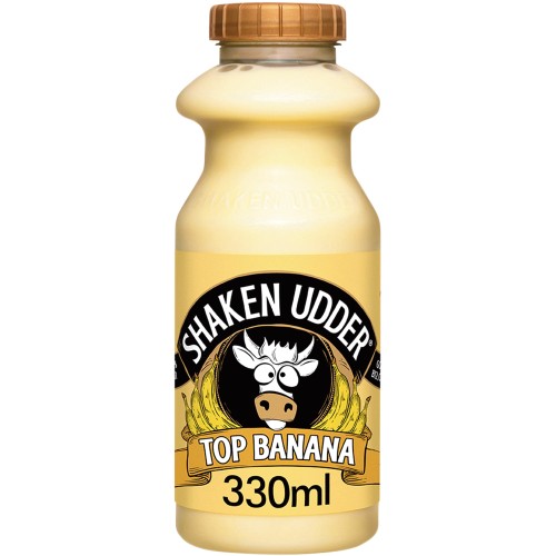 Shaken Udder Top Banana Milkshake (330ml)
