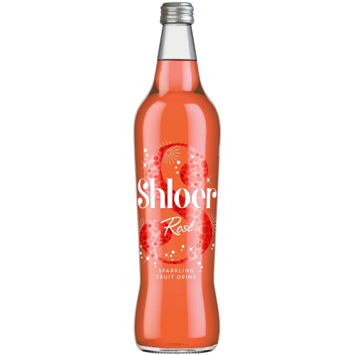 Shloer Rose Sparkling Grape Juice Drink (750ml)