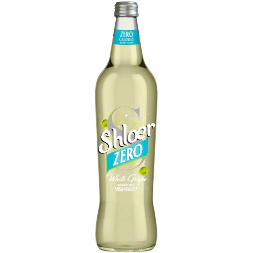 Shloer Zero White Grape Sparkling Fruit Drink (750ml)