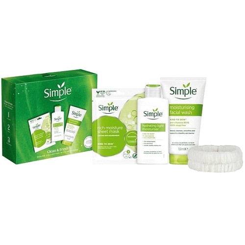 Simple Clean & Fresh Regime Collection Gift Set 3 piece