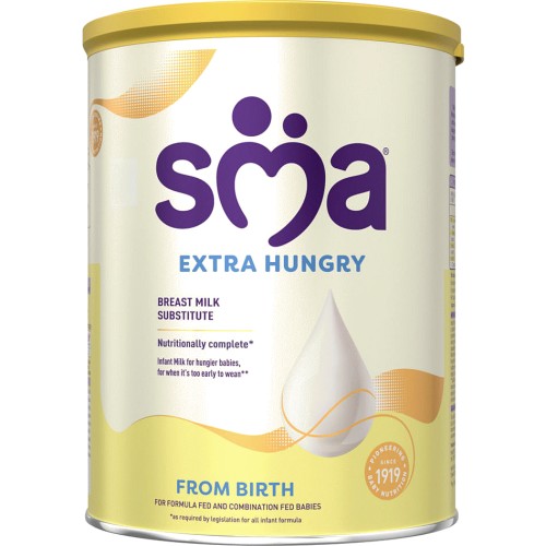 SMA Pro Extra Hungry Infant Milk from Birth (800g)