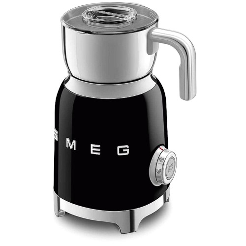 Smeg Milk Frother Black with Tritan Renew