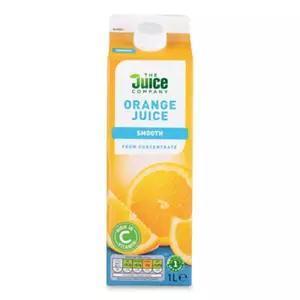 Smooth Orange Juice From Concentrate