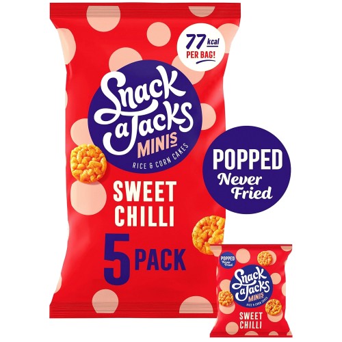 Snack a Jacks Sweet Chilli Rice Cakes Multipack