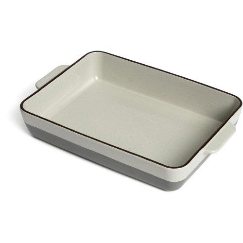 Speckled Medium Ceramic Roaster in Grey (29cm)