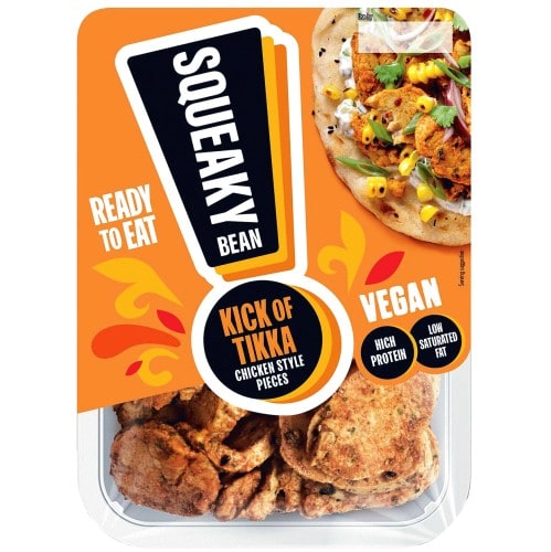Squeaky Bean Ready To Eat Chickenless Tikka Pieces (130g)