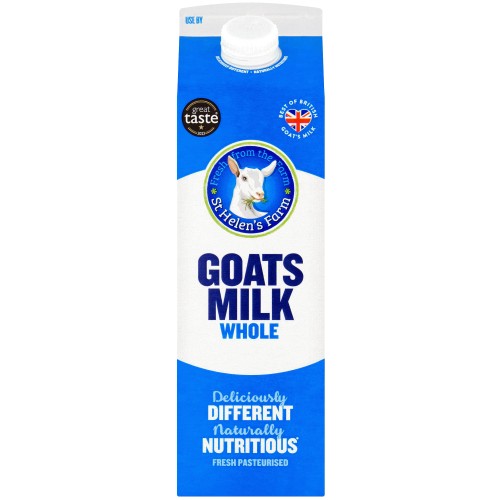 St Farm Whole Goats Milk (1 Litre)
