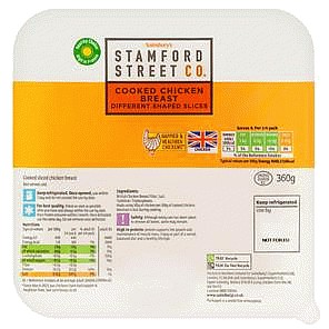 Stamford Street Co. Cooked Chicken Breast (360g)