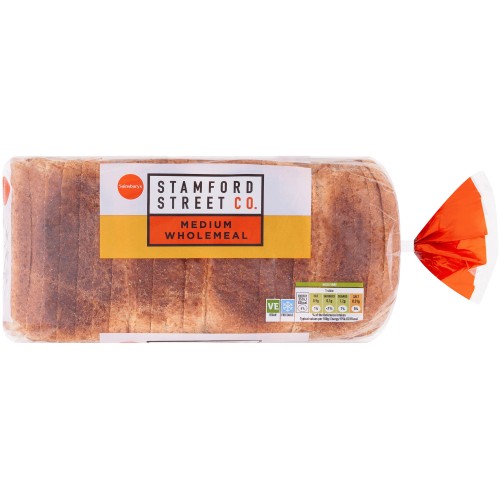 Stamford Street Co. Medium Wholemeal Bread (800g)
