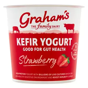 Strawberry Kefir Yogurt