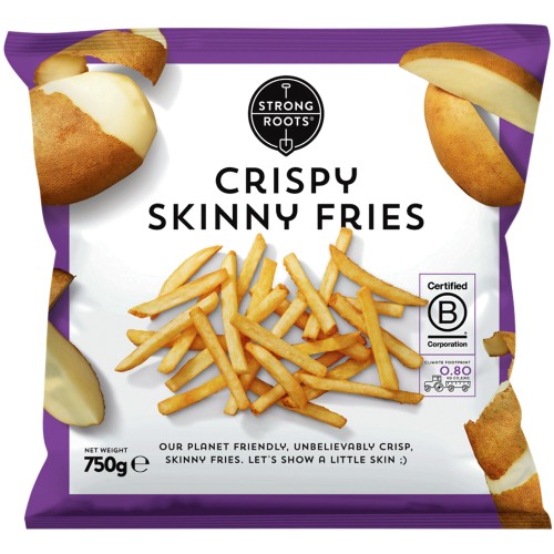 Strong Roots Crispy Skinny Fries (750g)