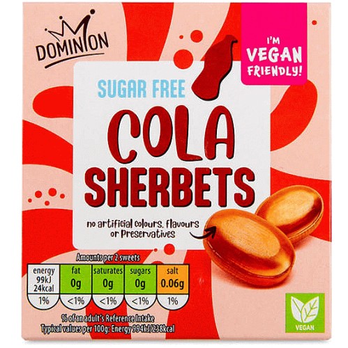 Sugar Free Cola Sherbet Sweets