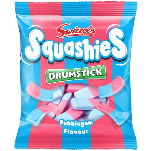 Swizzels Drumstick Squashies Bubblegum Flavour (140g)