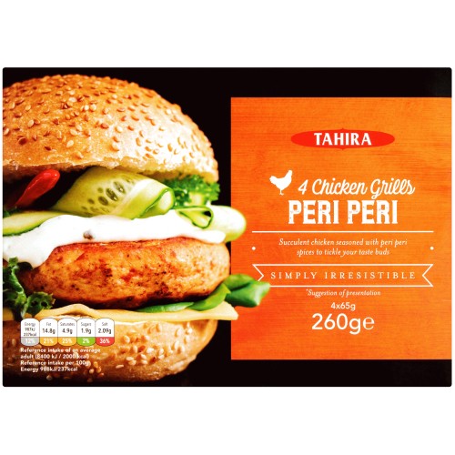 Tahira Peri Peri Chicken Grills 4x65 (260g)