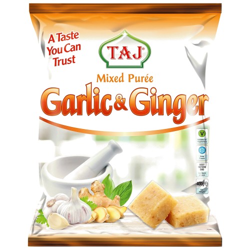 Taj Mixed Puree Garlic & Ginger (400g)