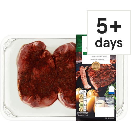 Tesco 2 Minted Lamb Steaks (250g)