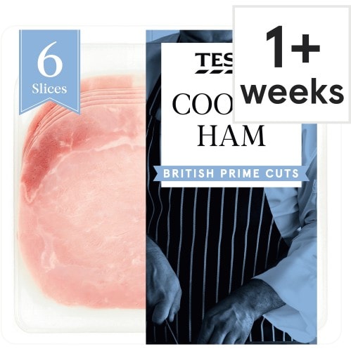 Tesco British Cooked Ham Slices (120g)
