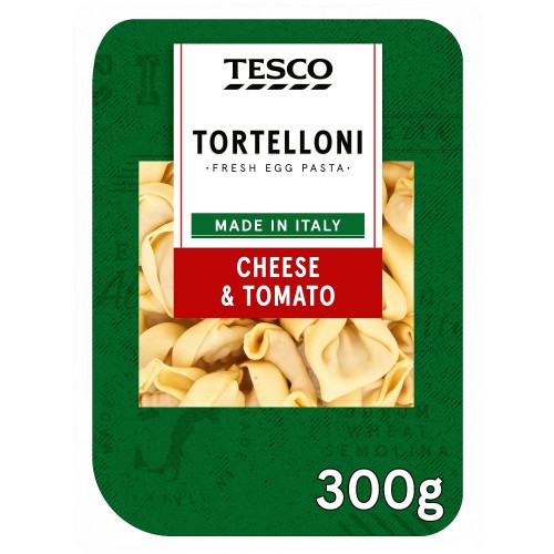 Tesco Cheese & Tomato Fresh Tortelloni (300g)