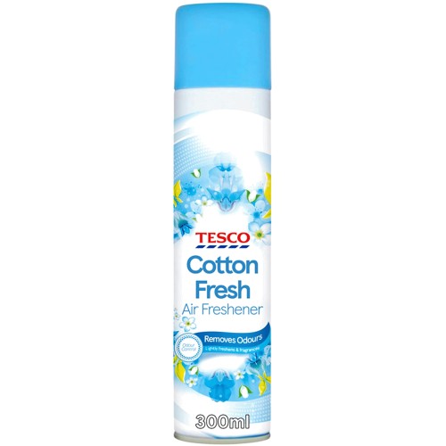 Tesco Cotton Fresh Air Freshener (300ml)