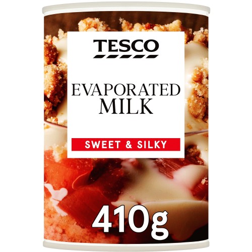 Tesco Evaporated Milk (410g)