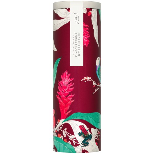 Tesco Finest Dark Chocolate And Stem Ginger Cookies