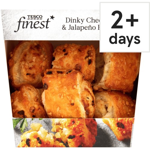 Tesco Finest Dinky Cheese & Jalapeno Mini Rolls