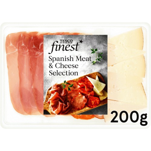 Tesco Finest Spanish Meat & Cheese Selection (200g)