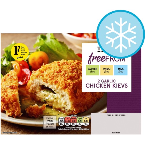 Tesco Free From Garlic Chicken Kievs (260g)