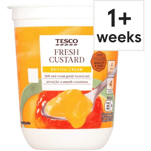 Tesco Fresh Custard (500g)