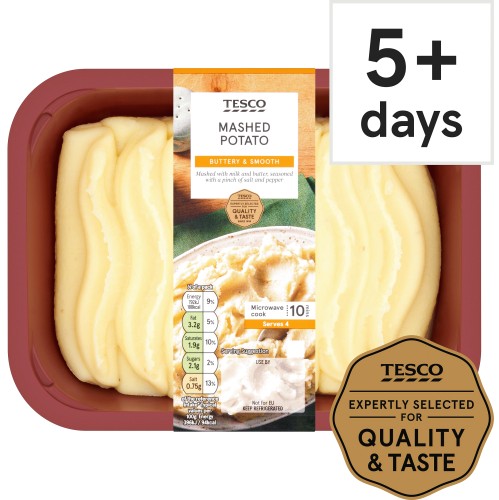 Tesco Fresh Mashed Potato (800g)