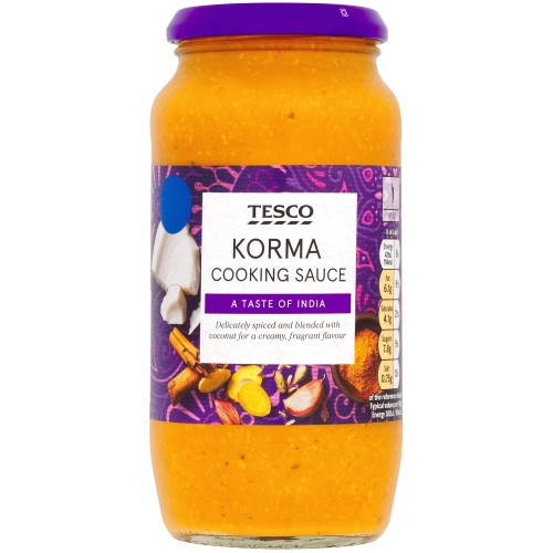 Tesco Korma Cooking Sauce (500g)