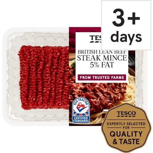 Tesco Lean Beef Steak Mince 5% Fat (750g)