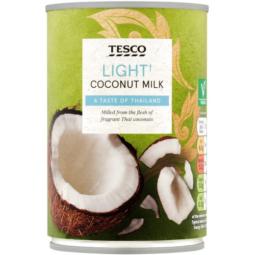Tesco Light Coconut Milk (400ml)