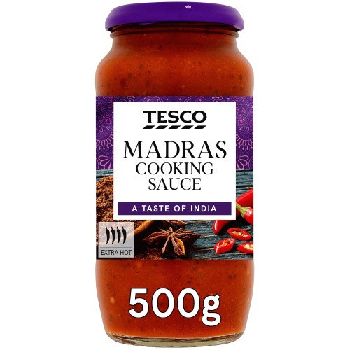 Tesco Madras Cooking Sauce (500g)