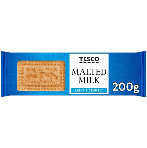 Tesco Malted Milk Biscuits (200g)