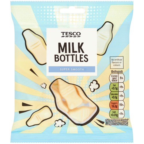 Tesco Milk Bottles (75g)