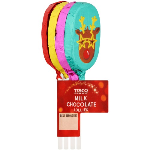Tesco Milk Chocolate Lollies