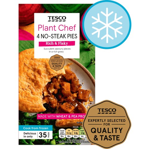 Tesco Plant Chef No Steak Pie (568g)