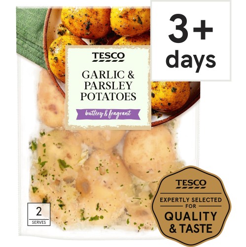 Tesco Potatoes With Garlic Butter