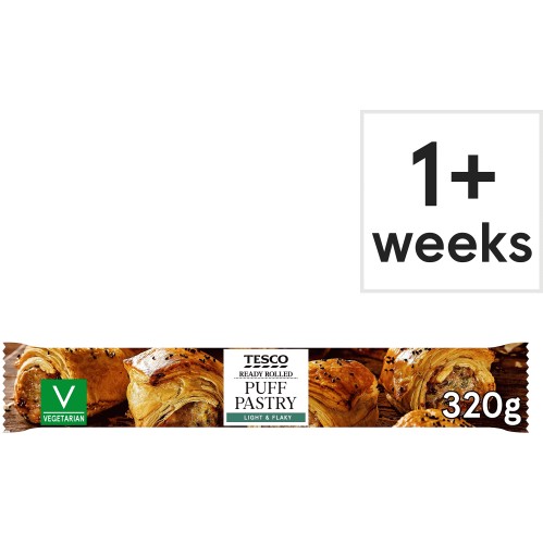 Tesco Ready Rolled Puff Pastry (320g)