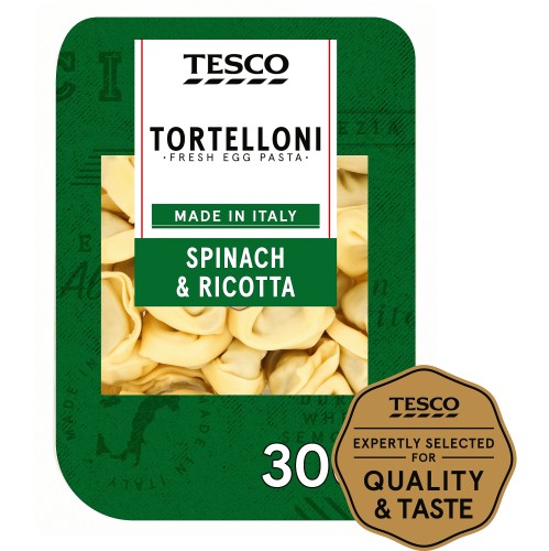 Tesco Spinach & Ricotta Fresh Tortelloni (300g)