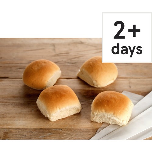 Tesco White Large Baps (4)