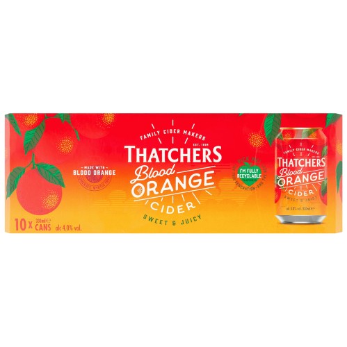 Thatchers Blood Orange Cider (10 x 300ml)