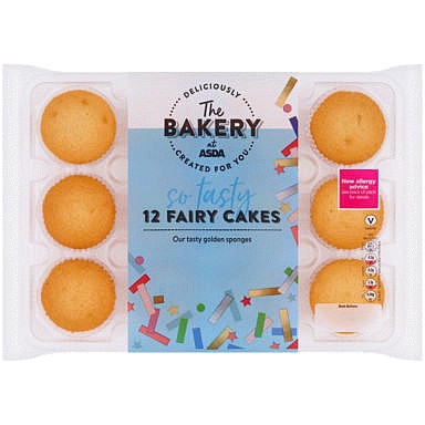 The BAKERY at ASDA 12 Fairy Cakes